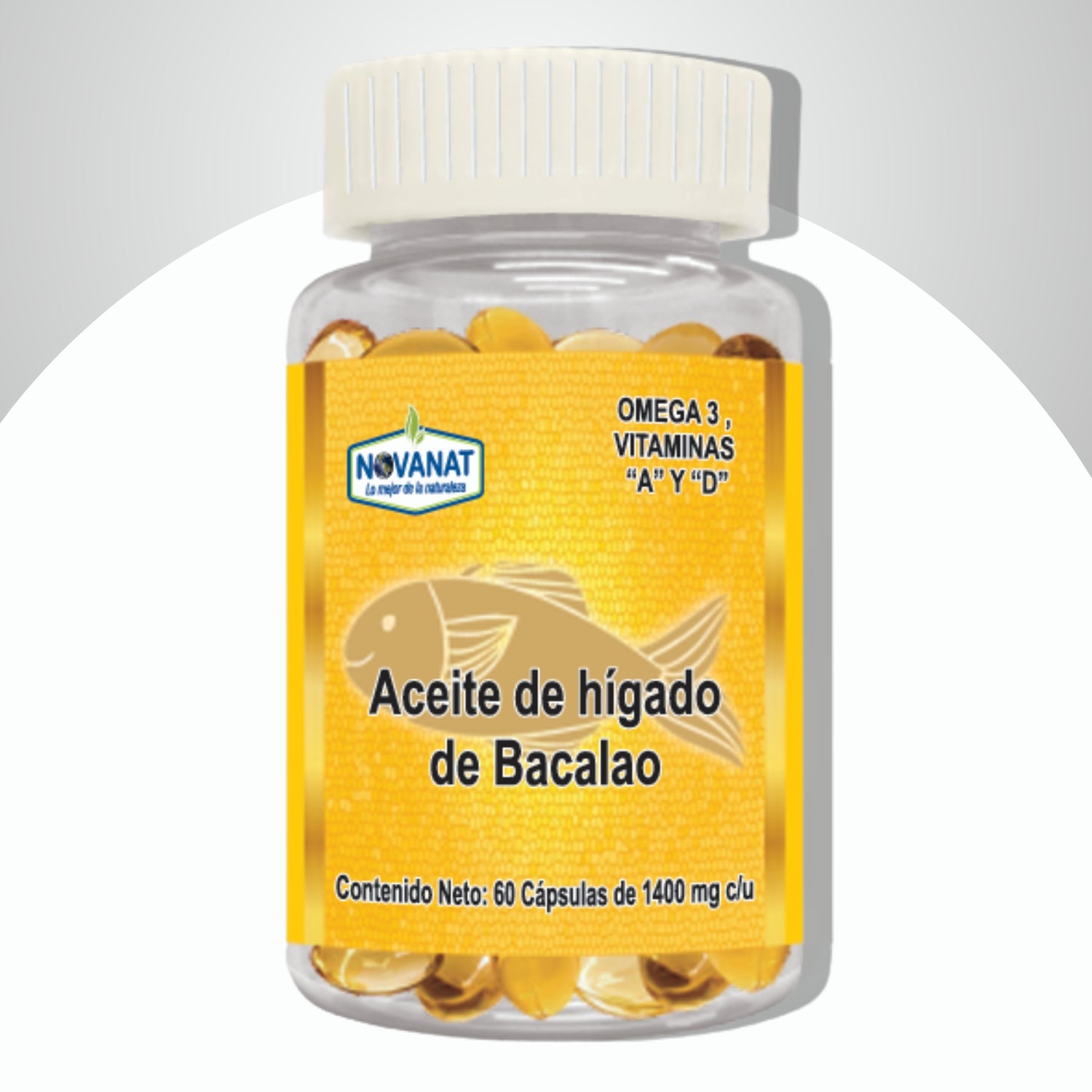 Aceite de Hígado de Bacalao Cápsulas