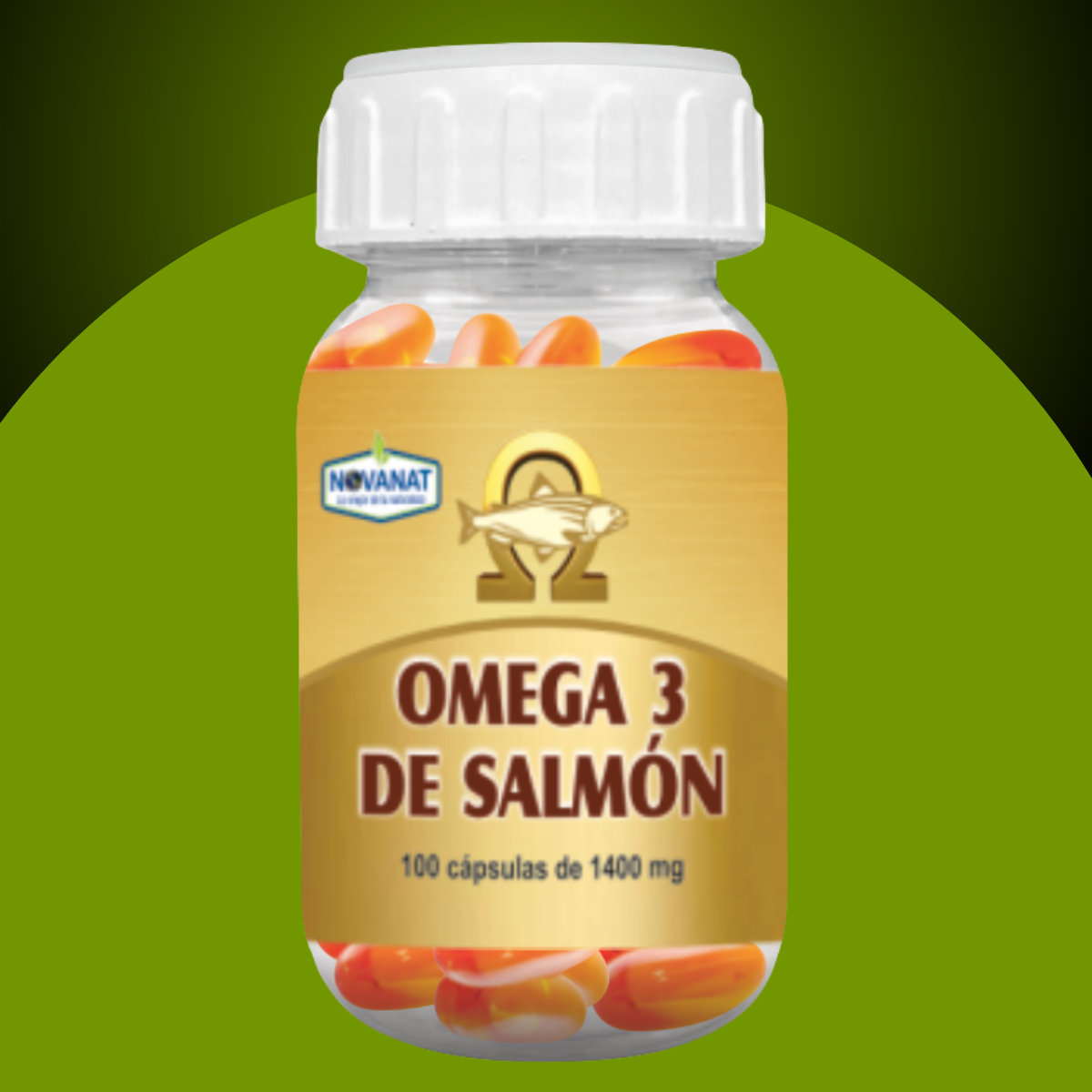 Omega 3 de Salmón 100 Cápsulas